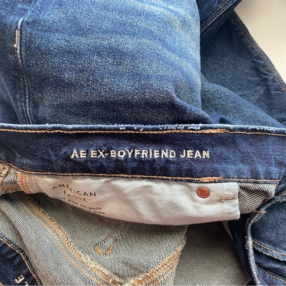 AE Women's Ex Boyfriend Jeans Size 14 Fits Size 16 - Picture 8 of 16